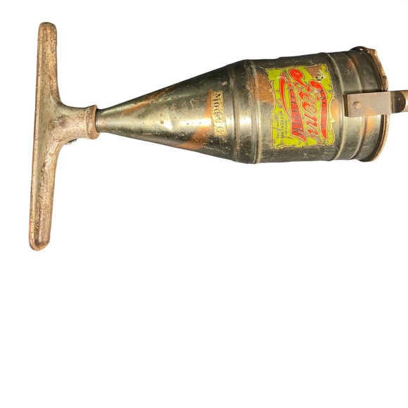 ANTIQUE 1914 FEENY MFG. CO. HAND PUMP MANUAL VACUUM CLEANER SWEEPER Model C - Picture 13 of 13